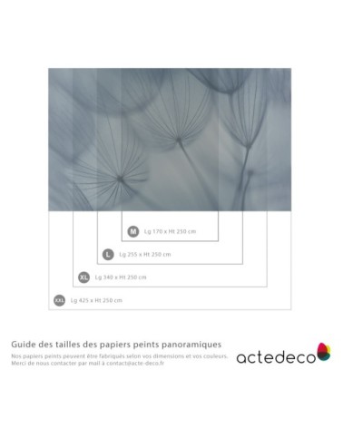 Papier peint panoramique dandelion 340 x 250
