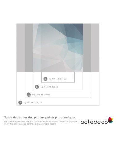 Papier peint panoramique geometric 04 170 x 250