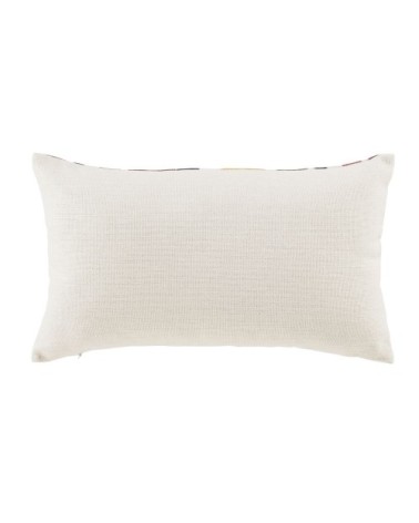 Coussin motifs multicolores 30x50