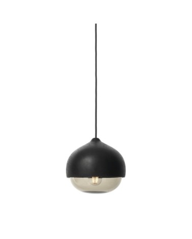 Suspension noire en bois d'aulne M