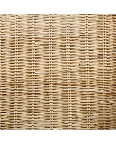 Fauteuil en rotin tressé