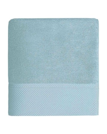 Drap de bain zéro twist 560gr/m²  bleu arctic 70x140 cm