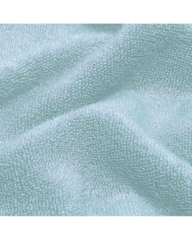 Drap de bain zéro twist 560gr/m²  bleu arctic 70x140 cm