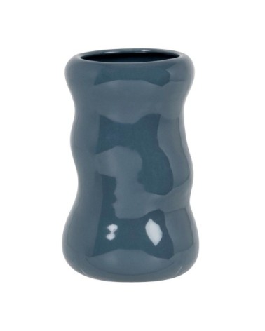 Vase en dolomite bleue H15