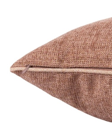 Coussin rose chiné 50x50