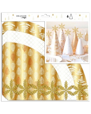 Kit de décoration de Noël centre de table en papier