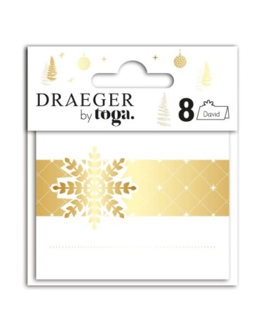 Marque-place flocon Noël