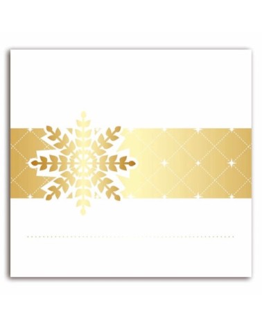 Marque-place flocon Noël