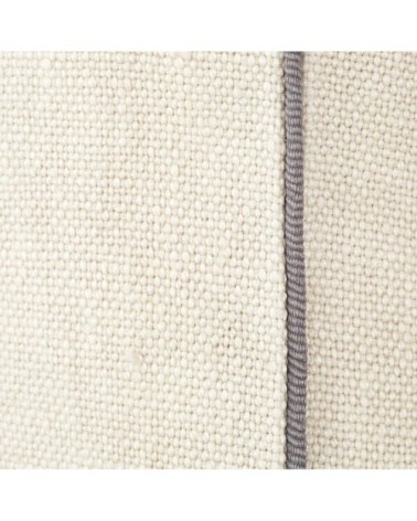 Housse de coussin en lin vapeur 45 x 45 cm