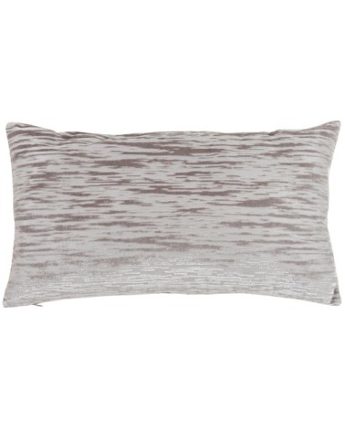 Housse de coussin en velours gris 30x50