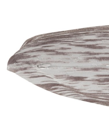 Housse de coussin en velours gris 30x50