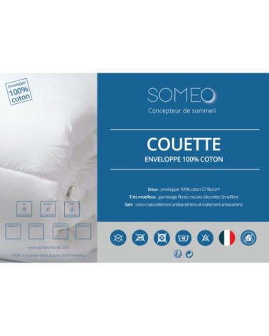 Couette misaison antiacariens 400g 240x220