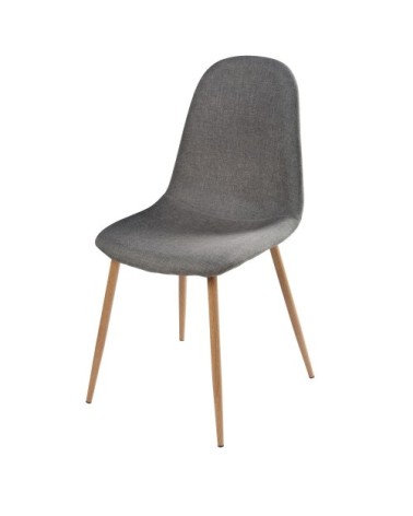Chaise style scandinave grise