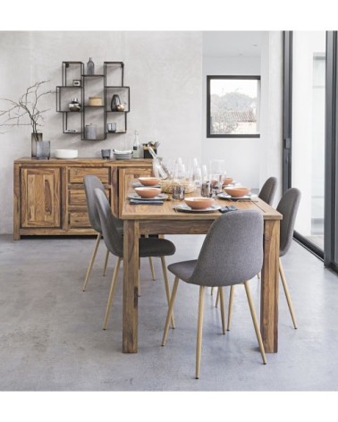 Chaise style scandinave grise