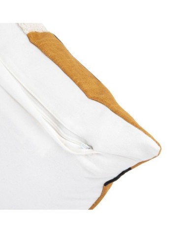 Housse de coussin en coton à bouclettes à motifs multicolores 40x40