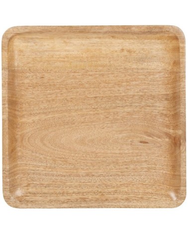 Plateau rectangulaire en bois de manguier L30