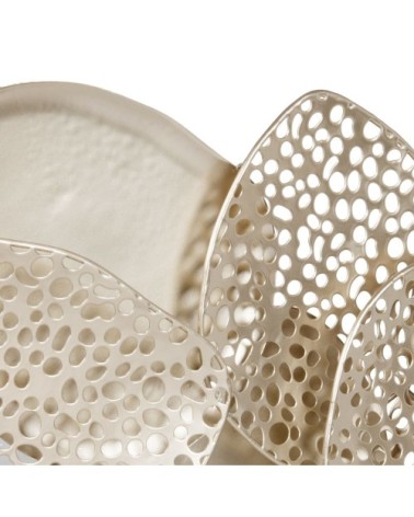 Déco murale en métal doré 69x31