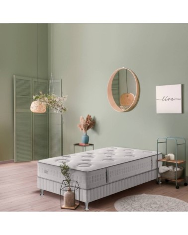 Matelas 90x190, ressort ensachés, mi-ferme, H26