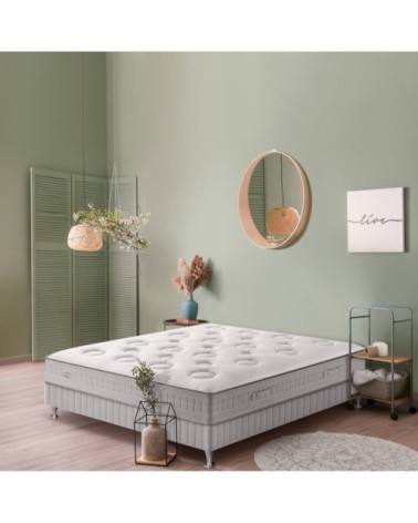 Matelas 140x190, ressort ensachés, mi-ferme, H26
