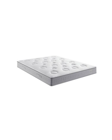 Ensemble 140x200 matelas H26 ressort ensachés, mi-ferme, sommier