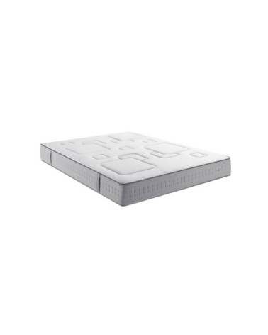 Ensemble 140x200 matelas H25 ressort ensachés, ferme, sommier