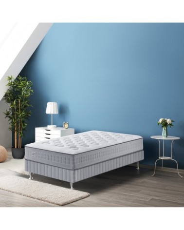 Matelas 90x190, ressort ensachés, ferme, H23