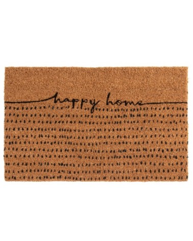 Paillasson brun et noir 40x60