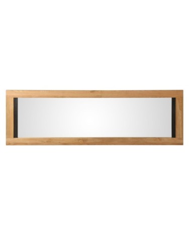 Miroir rectangulaire chêne 190 x 60 cm
