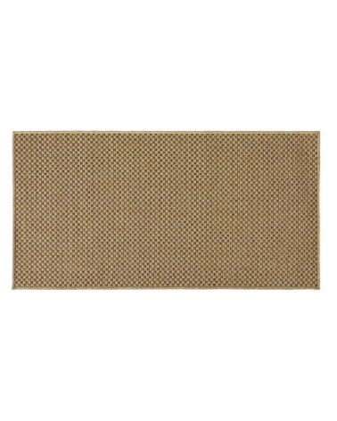 Tapis tissé en polypropylène beige 80x150