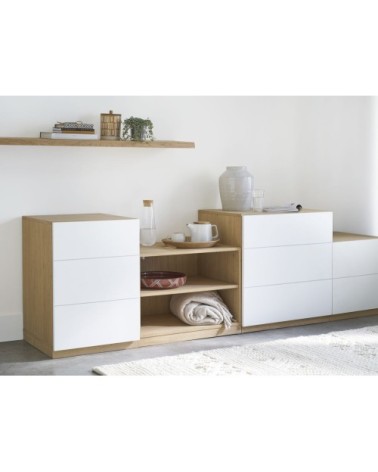 Porte pour caisson modulable blanche 50x67