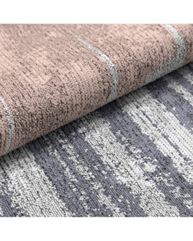 Tapis décoratif en coton en impression digital multicolore 80x150 cm