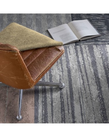 Tapis décoratif en coton en impression digital multicolore 80x150 cm