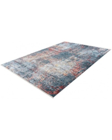 Tapis rayé vintage en polypropylène multicolore 200x290
