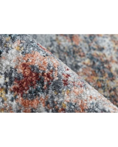 Tapis rayé vintage en polypropylène multicolore 200x290