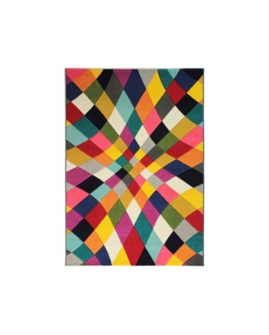 Tapis  design en polypropylène multicolore 160x230