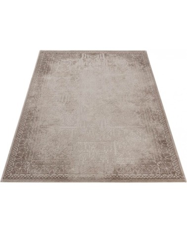 Tapis ethnique vintage en polyester beige 160x230
