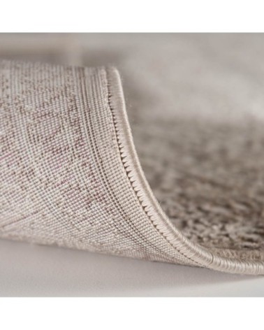 Tapis ethnique vintage en polyester beige 160x230