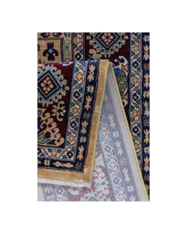 Tapis ethnique berbère en polyester beige 80x150