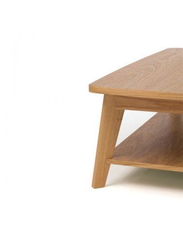 Table basse 2 plateaux bois clair