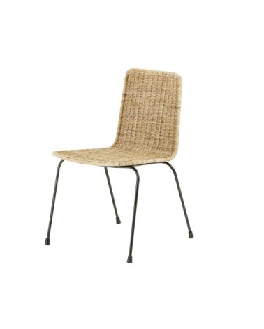 Chaise en rotin