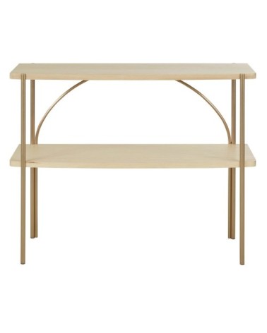 Console en métal coloris laiton