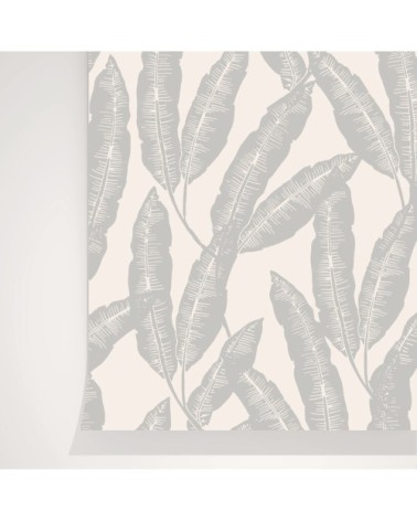 Rouleau de papier peint imprimé feuillage