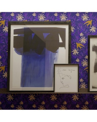 Rouleau de papier peint imprimé oiseau sauvage