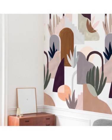 Rouleau de papier peint graphique