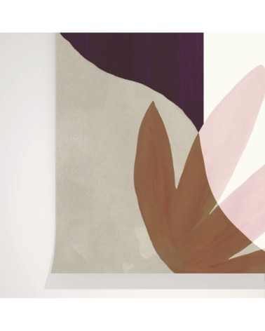 Rouleau de papier peint graphique