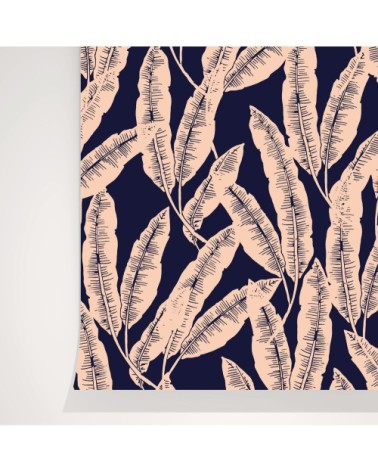 Rouleau de papier peint imprimé feuillage