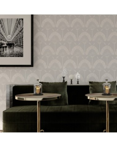 Rouleau de papier peint imprimé végétal