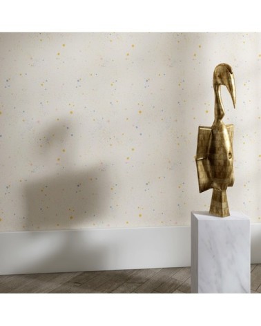 Rouleau de papier peint imprimé étoilé