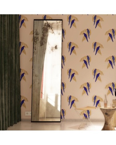 Rouleau de papier peint imprimé tropical