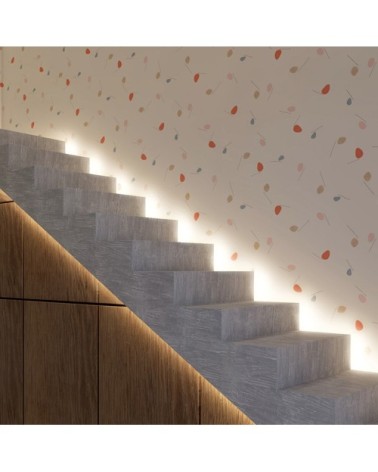 Rouleau de papier peint imprimé géométrique